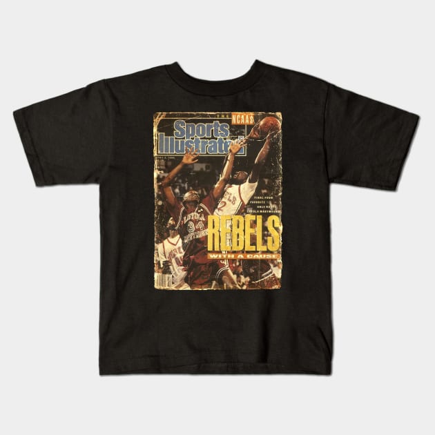 COVER SPORT - SPORT ILLUSTRATED - REBELS WITH A CAUSE Kids T-Shirt by FALORI